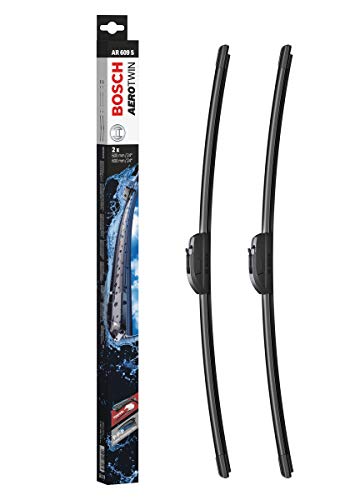 Escobilla limpiaparabrisas Bosch Aerotwin AR609S, Longitud: 600mm/600mm – 1 juego para el parabrisas (frontal)