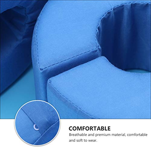 EXCEART 2Pcs Anillo de Almohada de Elevación de Pie Soporte de Pierna de Elevación Protector de Tobillo Soporte de Talón de Pierna de Pie Cojín de Elevación de Pie Cuña de Pierna para