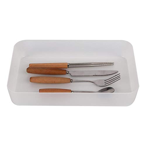 Exquisita caja de almacenamiento de palillos no tóxicos Porta cubiertos Contenedor de vajilla Organizador de vajilla inodoro para cucharas Accesorio de cocina para cuchillos Tenedores