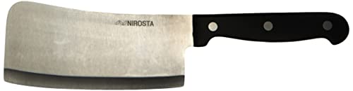 Fackelmann Carnicero Profesional/Macheta Cocina Japonesa Mega, 27x6,7cm, 1ud, Negro/Inoxidable, 27cm