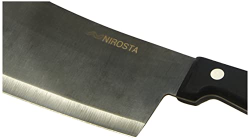 Fackelmann Carnicero Profesional/Macheta Cocina Japonesa Mega, 27x6,7cm, 1ud, Negro/Inoxidable, 27cm