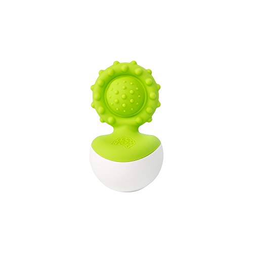 Fat Brain Toys- Mordedor tentetieso Dimpl Wobbl Verde (1)