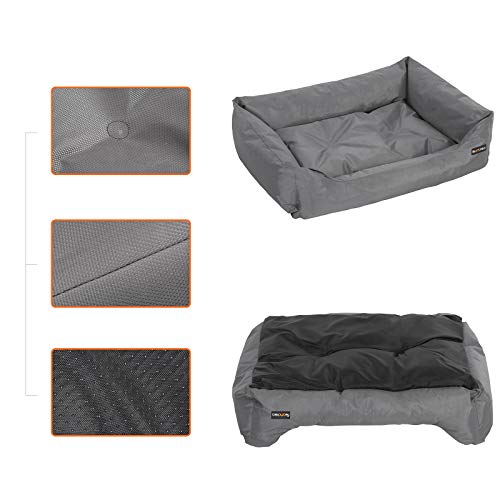 FEANDREA XXL Cómoda Cama para Perros, Perrera, Sofa para Perros, 100 x 70 cm PGW28G