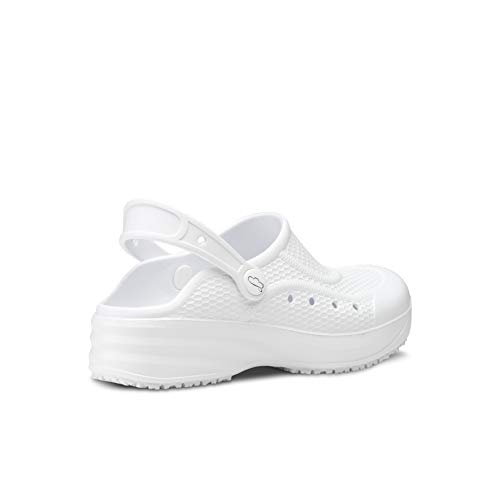 Feliz Caminar - Zueco Sanitario Flotantes Evolution Blanco, 36