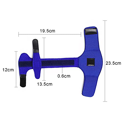 Férula de dedo con gatillo, soporte de dedo con barra de aluminio incorporada, enderezador ajustable, soporte completo de mano y muñeca para dedo lesionado, soportes de dedos para esguinces, alivio