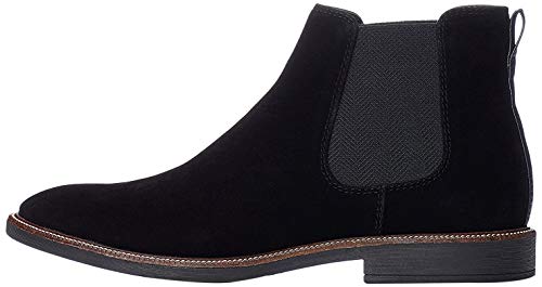 find. Marsh_syntetic Botas Chelsea, Negro Black, 42 EU