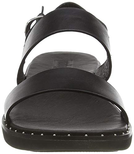 Fitflop Stud Barra Sandal, Sneaker Mujer, Negro (Black), 39 EU