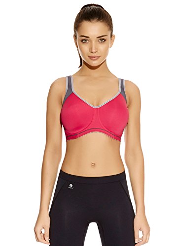 Freya Sujetador Deportivo para Mujer F Active Noir, Gris, 75G