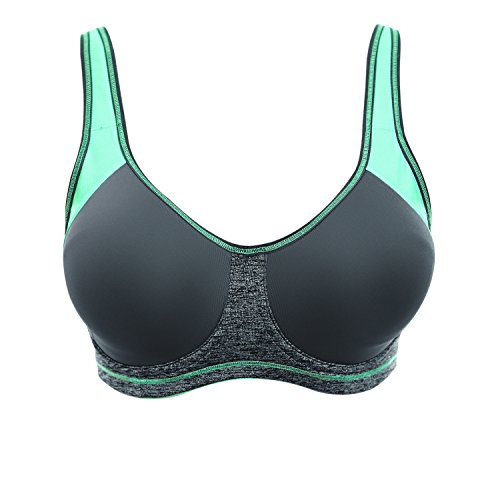 Freya Sujetador Deportivo para Mujer F Active Noir, Gris, 75G