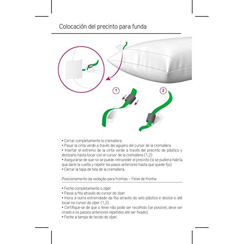 Fundas Anti Chinches, Ácaros y Bacterias - Protector Almohada (40x75) (Todas Las Medidas de Colchón y Almohada)