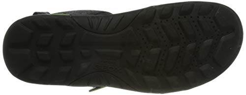 Geox U TEVERE B Sandalias Deportivas Hombre, Negro (Black), 43 EU