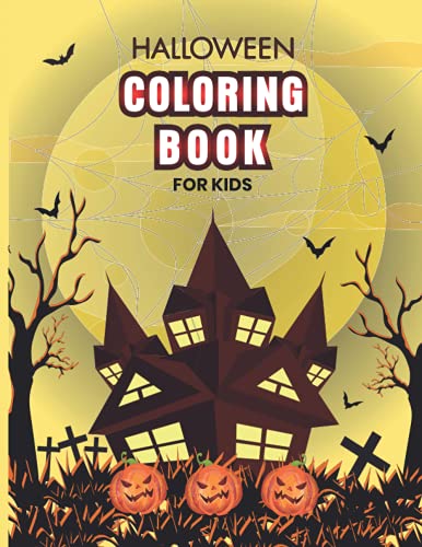 halloween coloring book for kids: this Book are great for Kids Ages 3 And Up Halloween Dot marker line art