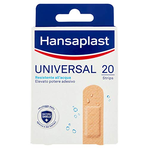 Hansaplast - Universal - Parches resistentes a agua - 20 unidades - [paquete de 2]