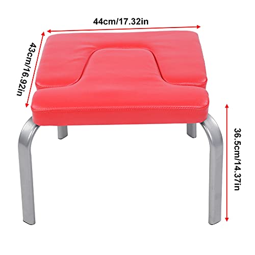 Headstand Chair, Yoga Chair Head Stand Taburete Silla Banco Banco de inversión Headstander Fitness Kit Rojo