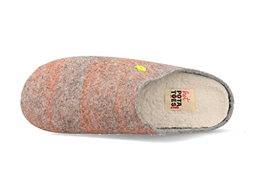 HOT POTATOES KREUTTAL, Pantuflas Hombre, Naranja, 46 EU