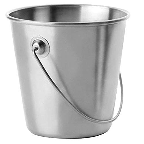 IBILI Cubo Acero INOX 9CM, Inoxidable, Gris, 9 cm