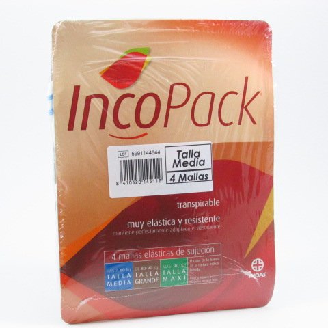 INCOPACK LAVABLE T-MED BRAGA INCONTINENCIA ELASTICA