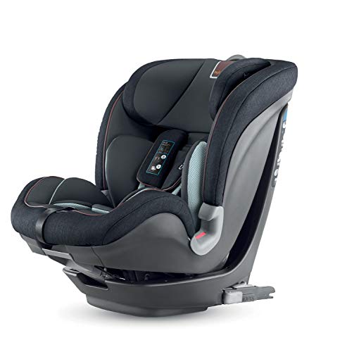 Inglesina Caboto- Silla de auto, para niños de 1 a 12 años, color negro