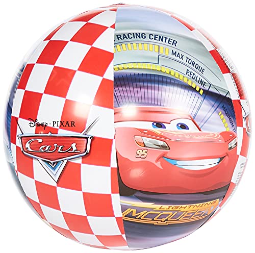 Intex 58053NP - Pelota hinchable Cars diámetro 61 cm, +3 años