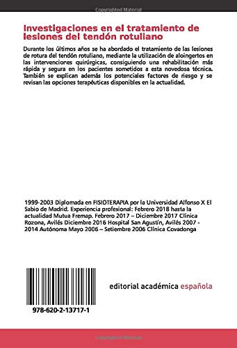 Investigaciones en el tratamiento de lesiones del tendón rotuliano: La utilización de Aloingertos