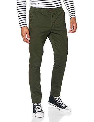 JACK & JONES JJIMARCO JJBOWIE SA Noos Pantalón, Verde (Forest Night), 32W / 32L para Hombre