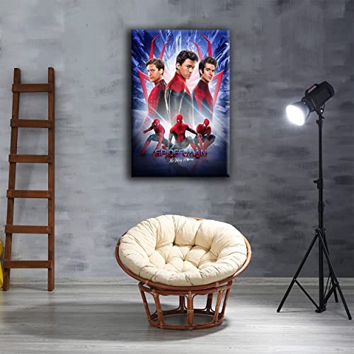 JIAOD Póster de superhéroe Spiderman, Mural sin Marco, Cartel de decoración de Arte de Pared de Dormitorio Moderno para el hogar(Size:50x70cm)