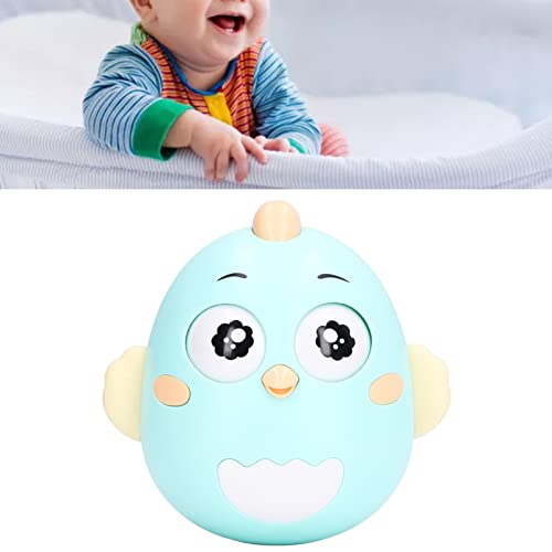 Juguete sonajero para bebé, verde menta tóxico Roly poly toys Robusta novia linda Diversión para niños pequeños como regalo