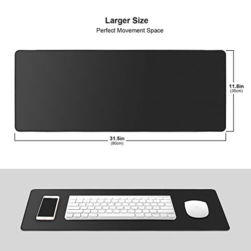 KATUMO XL Alfombrilla Raton Ordenador 600 x 300mm Grandes Gaming Mousepad Alfombrilla Raton Mat para Mesa de Trabajo