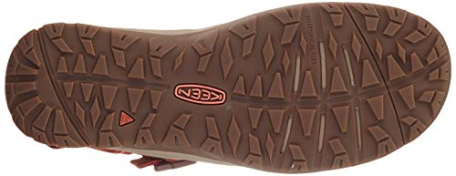 Keen Terradora 2 Leather Open Toe, Sandalia Mujer, Coral Rojo Oscuro, 39.5 EU