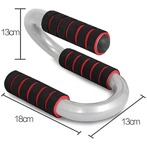 Kengsiren S-Type Push-Up Dispositivo Deportes Aparatos De Ejercicios Ejercicio De Pecho Push-Up Muscular Soporte Adecuado para El Hogar, La Gimnasia Y El Ejercicio Al Aire Libre