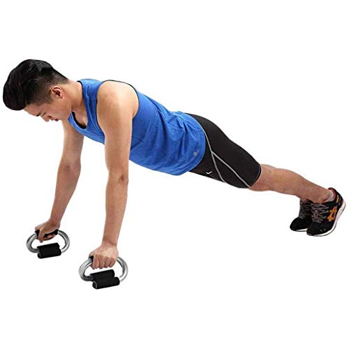 Kengsiren S-Type Push-Up Dispositivo Deportes Aparatos De Ejercicios Ejercicio De Pecho Push-Up Muscular Soporte Adecuado para El Hogar, La Gimnasia Y El Ejercicio Al Aire Libre