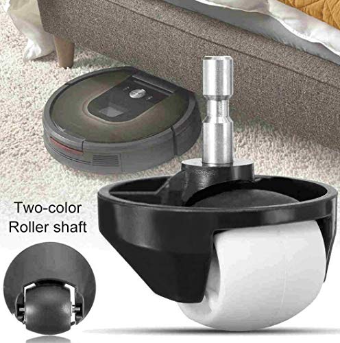 Kitchen-dream ruedas roomba Rueda de repuesto para Roomba 500 600 700 800 900 series Silenciosa Rueda giratoria delantera aspiradora Accesorios Roomba Sweeper Reemplazo