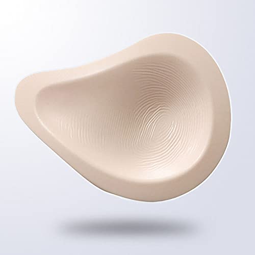 KLMI Implantes de Mama Espiral de Silicona, Pistas de Mama Bikini de Traje de baño, Sostenes Desmontables, Senos Falsos para la mastectomía Left-335g