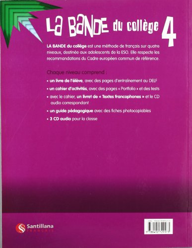 La Bande 4 Livre de L'Eleve - 9788492729173