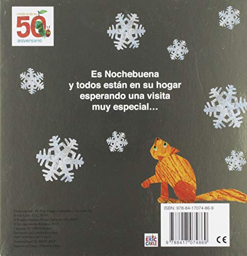 La pequeña oruga glotona en Navidad