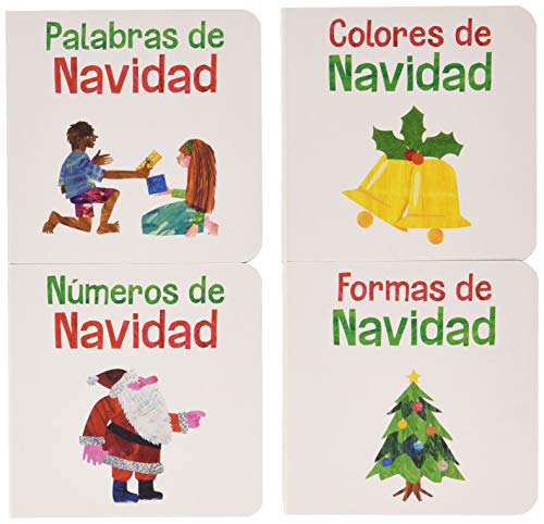 La pequeña oruga glotona Navidad minibiblioteca