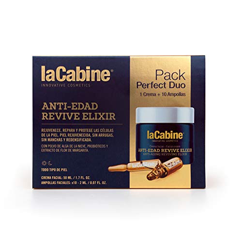 LaCabine PERFECT DUO ANTI-EDAD REVIVE ELIXIR LOTE 2 pz