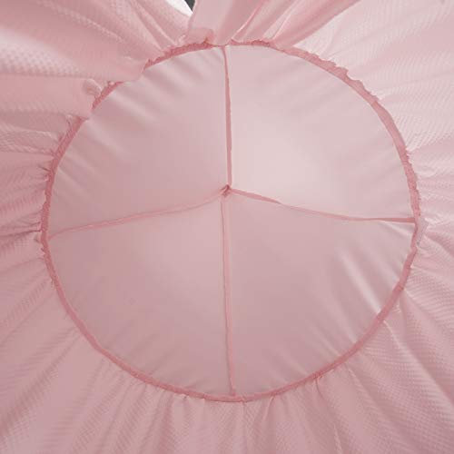 Laneetal Cama con Dosel para Infantil Bed Canopy Fuerte C¨²pula como Regalo para Ni?os Color Rosa 1130002