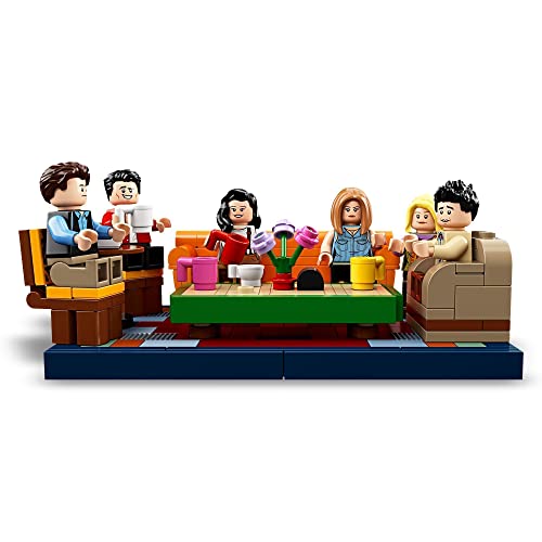 LEGO 21319 Ideas Central Perk, Cafetería de Serie Friends con Mini Figuras, Maqueta para Construir para Niños 16 Años y Adultos