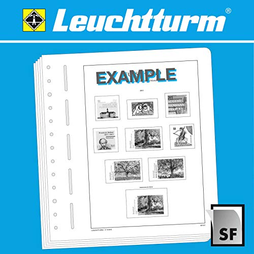 Leuchtturm 326947 SF-Hojas preimpresas Israel con Bandeletas Completas 2000-2009