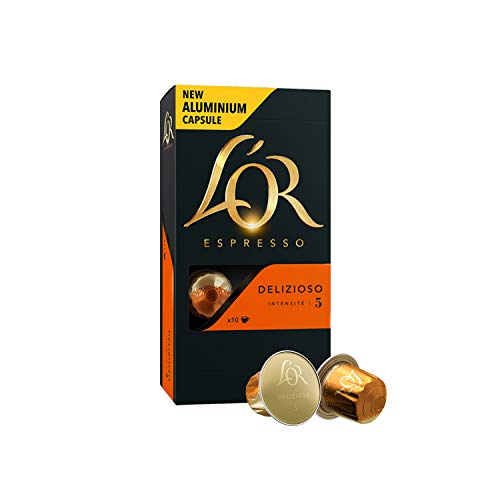 L'OR Coleccion de variedad de Cafe Espresso - Cápsulas de café de aluminio compatibles con Nespresso (R) - 8 paquetes de 10 cápsulas (80 bebidas)