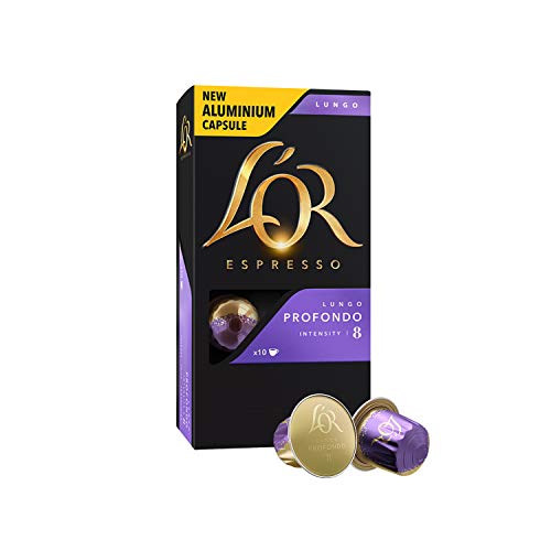 L'OR Coleccion de variedad de Cafe Espresso - Cápsulas de café de aluminio compatibles con Nespresso (R) - 8 paquetes de 10 cápsulas (80 bebidas)