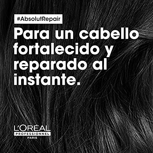 L'Oréal Professionnel Champú Tratamiento Reconstructor Para Cabellos Secos Y Dañados, Absolut Repair, Serie Expert, 300 Mililitro