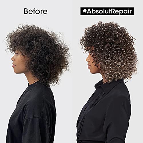 L'Oréal Professionnel Champú Tratamiento Reconstructor Para Cabellos Secos Y Dañados, Absolut Repair, Serie Expert, 300 Mililitro