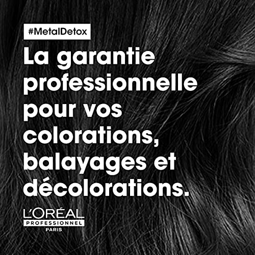 L'Oréal Professionnel | Pack Champú + Mascarilla limpiadores anti metales, Después de servicio de color, Balayage y Decoloración, Metal Détox, SERIE EXPERT, Champú 250 ml + Mascarilla 250 ml