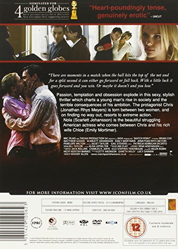 Match Point [DVD] [Reino Unido]