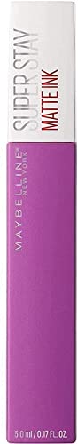 Maybelline New York SuperStay Matte Ink, Pintalabios Mate de Larga Duración, Tono 35 - Creator, Morado Intenso