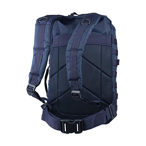 Mil-Tec - Mochila de senderismo, sistema MOLLE, L azul