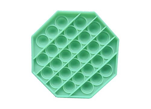 Montflé Pop Juguete sensorial Push Bubble Silicona para aliviar el estrés, Autismo Necesidades Especiales Aliviador Antiestrés Juguetes para Niños Niñas Juegos para Adultos Relajarse 12,5cm x 1,5cm