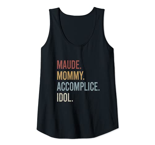 Mujer Maude Mommy Accomplice Idol Retro Style Vintage Camiseta sin Mangas